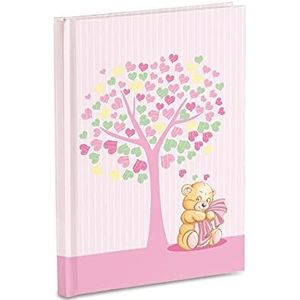 Dagboek Neonato, 17 x 24 cm, roze