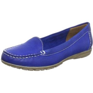 Jana Mocassin voor dames, Blauw Royal 838, 41 EU X-Weit