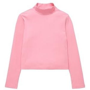 TOM TAILOR T-shirt met lange mouwen voor meisjes, 23807 - Sunrise Pink, 152 cm