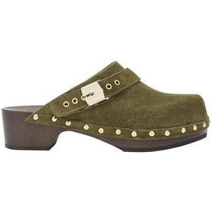 Scholl Dames Pescura Marion sandaal, Olijf, 36 EU