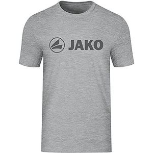 JAKO - Promotie Voor T-Shirts, Uniseks-Kind, Lichtgrijs Gevlekt, 116