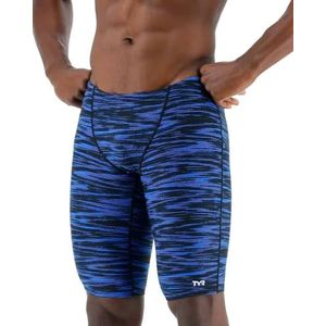 TYR Mannen Durafast Elite Athletic Stoorzender Badpak Zwemmen Trunks, Blue Fizzy, 28, Blauw koolzuurhoudend, 164