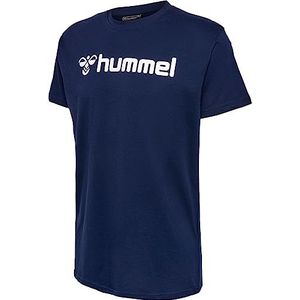 Hummel Unisex Kinder Hmlmover katoenen T-shirt S/S kinderen T-shirt