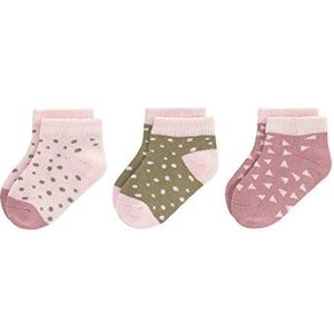 LÄSSIG Sportsokken voor kinderen, set van 3, kaneel, maat 12-14