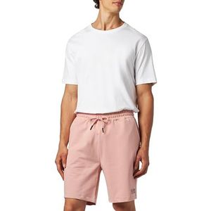 DeFacto Heren joggingbroek kort - comfortabele korte sportbroek voor mannen - veelzijdige korte broek voor heren - hoogwaardige herenbroek voor sportieve activiteiten, Rosé, XS