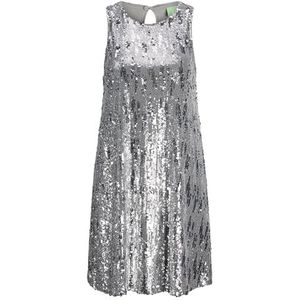 Jack & Jones JXTARA SL sequin Dress WVN, zilver, L