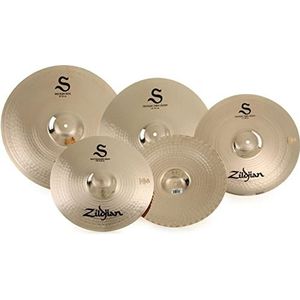 Zildjian S Family Series Performer Cymbal Box Set - 14 Inch Hi-Hats, 16 Inch/18 Inch Crash, 20 Inch RIDE