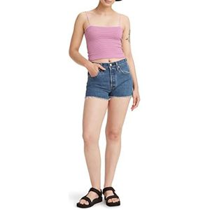 Levi's dames Jeans 501 Original Short,501 Original Short Salsa Halfway,24