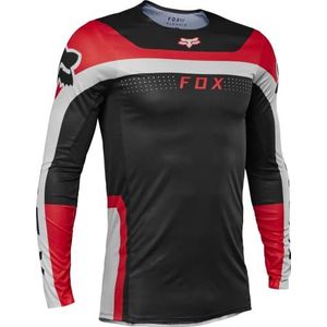 Fox Racing Flexair Efekt motorcross shirt voor heren, Fluorescerend Rood, S