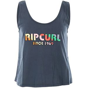 Rip Curl ICONS of SURF PUMP FONT Tanktop 2023 navy