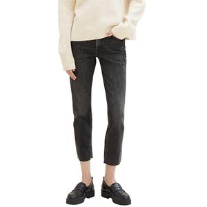 TOM TAILOR Denim Damesjeans, 10250 - Gebruikte Dark Stone Black Denim, 28