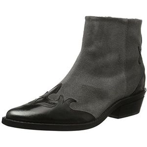 Bronx Dames Django Chelsea boots, meerkleurig Gunmetal Grey 1790, 36 EU