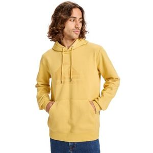 Quiksilver COMP Logo Hoodie Fleece Heren Geel XS