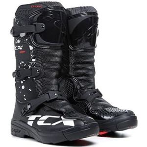 TCX Motorcycle Boot voor heren, zwart, wit, 37 EU