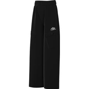 Nike Meisjesbroek G NSW Pant Nvlty Capsule, zwart/wit, FN8638-010, S