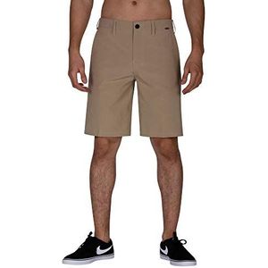 Hurley Heren M Phantom Flex 2.0 20' Walkshort, kaki, 33 (M)