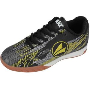 JAKO J-SI Stepover indoor gymschoen, Jet Black/Neon Yellow, 40 EU, Jet Black Neon Yellow, 40 EU