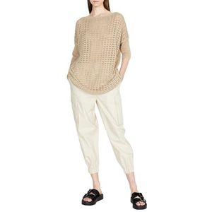 Sisley Womens L/S 1336M1035 Sweater, Beige 602, S, beige 602, S
