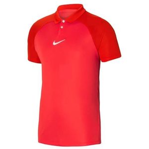 Nike Uniseks-Kind Short Sleeve Polo Y Nk Df Acdpr Ss Polo K, Heldere Crimson/Universiteit Rood/Wit, DH9279-635, L