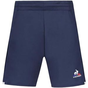 Le Coq Sportif - 2320606 - Korte Broek - Kinderen - Polyester - Tweekleurig Ontwerp
