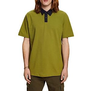 Esprit Collection Poloshirt van katoen-piqué, leaf green, XS