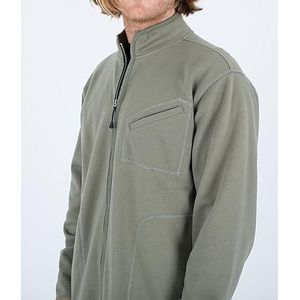 Hurley Bondi Heat Mockneck Zip Fleece