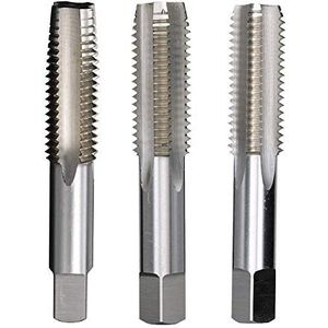 Boor Amerika High-Speed Steel Hand Threading Tap (#00-90 - 4"", m1 - m65, Taper, Plug, Bottom and Set, Right and Left Hand) Heldere afwerking, DWT-serie, m30 x 2, 1