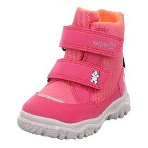 Superfit HUSKY1 warm gevoerde modieuze laarzen voor jongens en meisjes, roze/oranje, 5500, 19 EU, Roze Oranje 5500, 19 EU