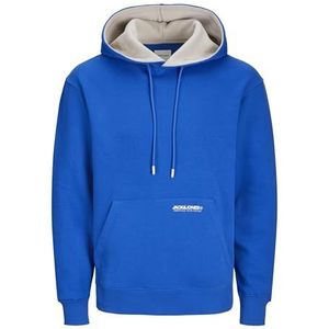 JACK & JONES Capuchontrui met capuchon en, blauw (nautical blue), XL