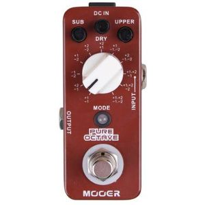 Mooer MOC1 Pure Octaaf Gitaar Enkel Effect, 5,7 x 10,8 x 4,4 cm