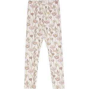 Müsli by Green Cotton Crocus leggings voor meisjes, Balsem Cream/Orchid/Corn, 134 cm (Slank)