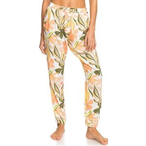 Quiksilver PT Easy Peasy Pants badpak, Bright White SUBTLY Salty Mult, M Dames, Bright White Subtly Salty Mult, M
