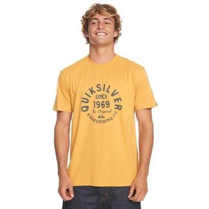 Quiksilver Basic Tee Heren Geel XS