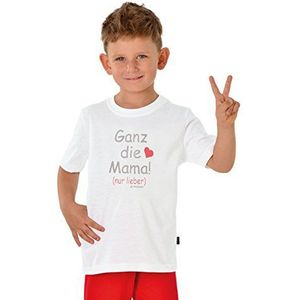 Trigema T-shirt voor jongens, wit (wit 001), 116 cm