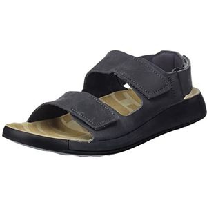 Ecco 2ND Cozmo M Flat Sandalen voor heren, titanium, 42 EU, titanium, 42 EU