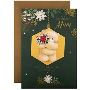 Hallmark Kerstkaart voor mama - Cute Forever Friends Design