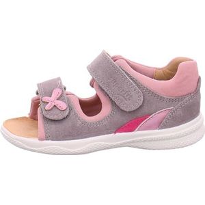 Superfit Polly sandalen voor babymeisjes, Grijs Roze 2000, 22 EU