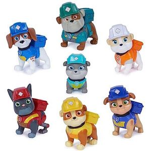 Rubble and Crew, cadeauset met figuren met 7 beweegbare figuren om te verzamelen, speelgoed voor meisjes en jongens vanaf 3 jaar