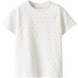 NAME IT Nkfruaja Ss Nreg Top, wit (bright white), 122-128