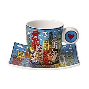 Goebel Espressobeker James Rizzi Summer in The City - Pop Art