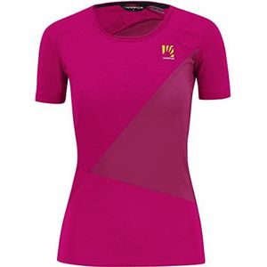 KARPOS Dames Nuvolau W Jersey T-shirt, Innuendo/Kersen Jubilee, XS