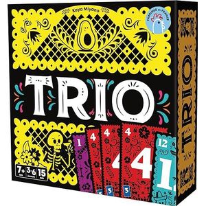 Asmodee Cocktail Games - Trio – gezelschapsspellen – kaartspellen – gemaakt in Frankrijk – spelletjes voor familie en kinderen vanaf 7 jaar – 3 tot 6 spelers – 15 minuten �– Franse versie