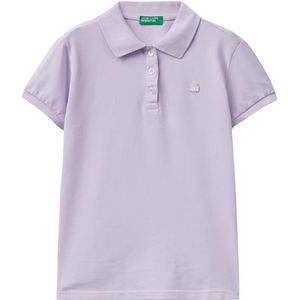 United Colors of Benetton Poloshirt voor meisjes en meisjes, kaasjeskruid 26, 130
