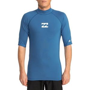 Billabong korte mouw UPF 50 Rash Vest Heren Blauw XXL