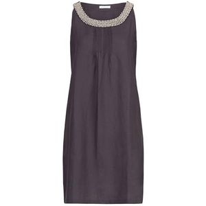 Mint & Mia Dames linnen casual jurk, blauw, 42