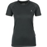 Ondershirt Schöffel Women Merino Sport Shirt 1/2 Arm W Pirate Black