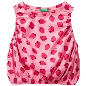 United Colors of Benetton Onderhemd voor meisjes en meisjes, Meerkleurig., 140