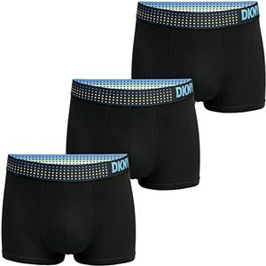 DKNY Boxershorts voor heren, Zwart, XL
