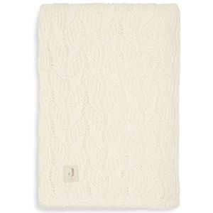 Jollein 517-522-66038 Children's Knitted Blanket with Teddy Fur Spring Knit Ivory (100 x 150 cm)