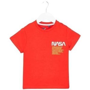 Nasa jongens t-shirt, Rood, 6 Jaren
